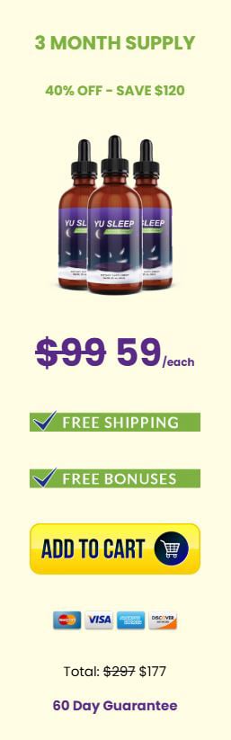 YU Sleep 90 Day Supply Price
