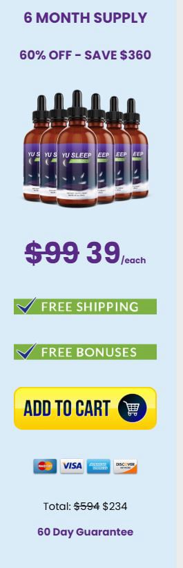 YU Sleep 180 Day Supply Price